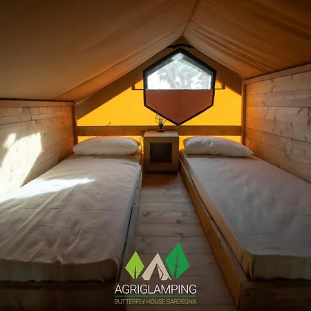 Tente de luxe Agriglamping Butterfly House Sardegna Olmedo