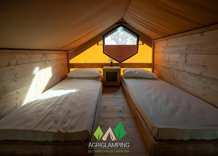 豪华帐篷 Agriglamping Butterfly House Sardegna 奥尔梅多