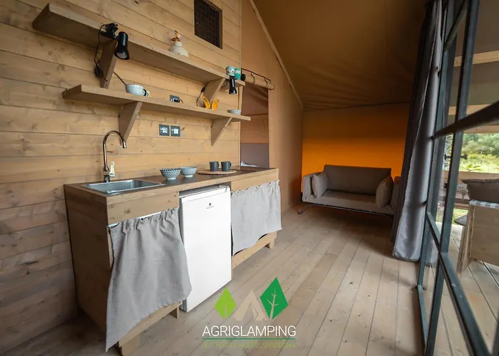 Agriglamping Butterfly House Sardegna 豪华帐篷 奥尔梅多