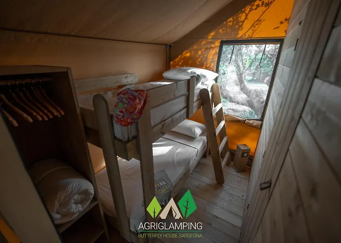 Agriglamping Butterfly House Sardegna Campo de lujo Olmedo
